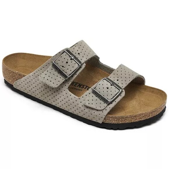 Birkenstock Arizona Big Buckle Dual Strap Suede Sandals Womens Sz 9 NEW $185